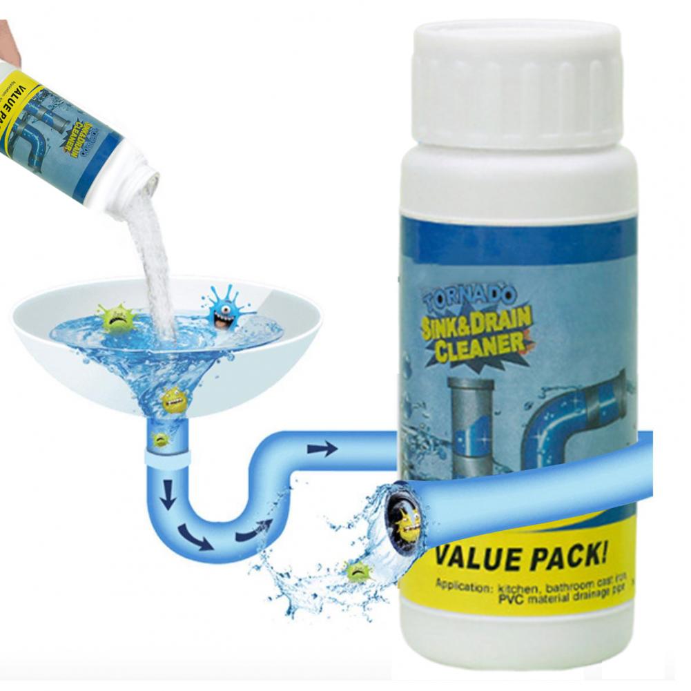 3Pcs Sink and Drain Cleaner Po - Pipe Freeze Spray avaliação e preço