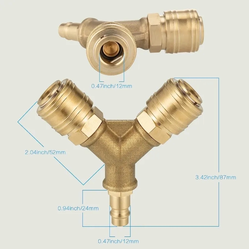 Upgraded Compressed Air Distri - Compression Fitting Brass avaliação e preço