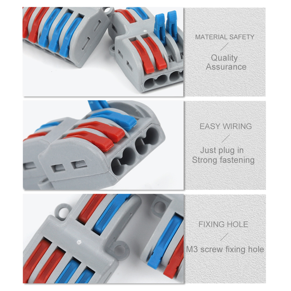 Quick Wire Connector Universal - Push Fit Connector avaliação e preço
