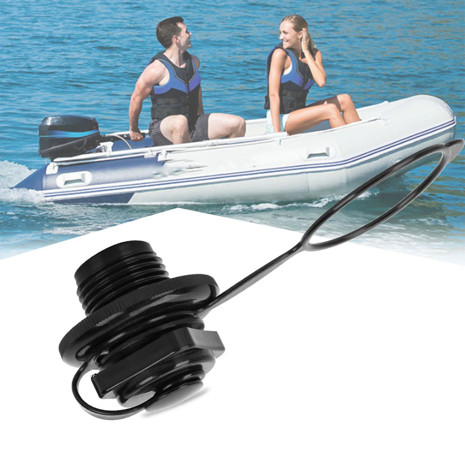 23.9mm Black Plastic Inflatabl - Float Ball Valve avaliação e preço