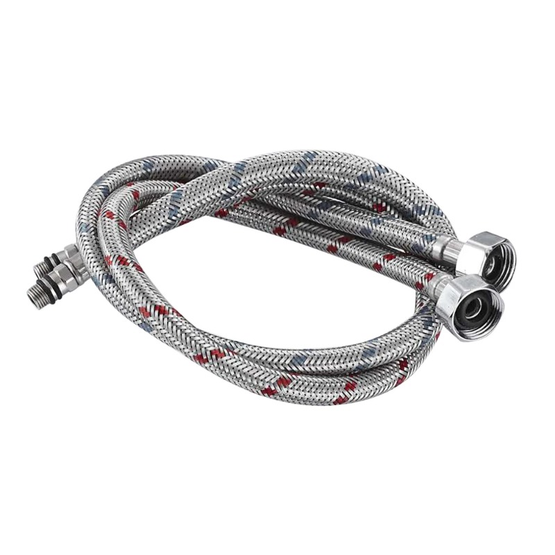2PCS 60cm Flexible Plumbing Pi - Flexible Hose Braided avaliação e preço