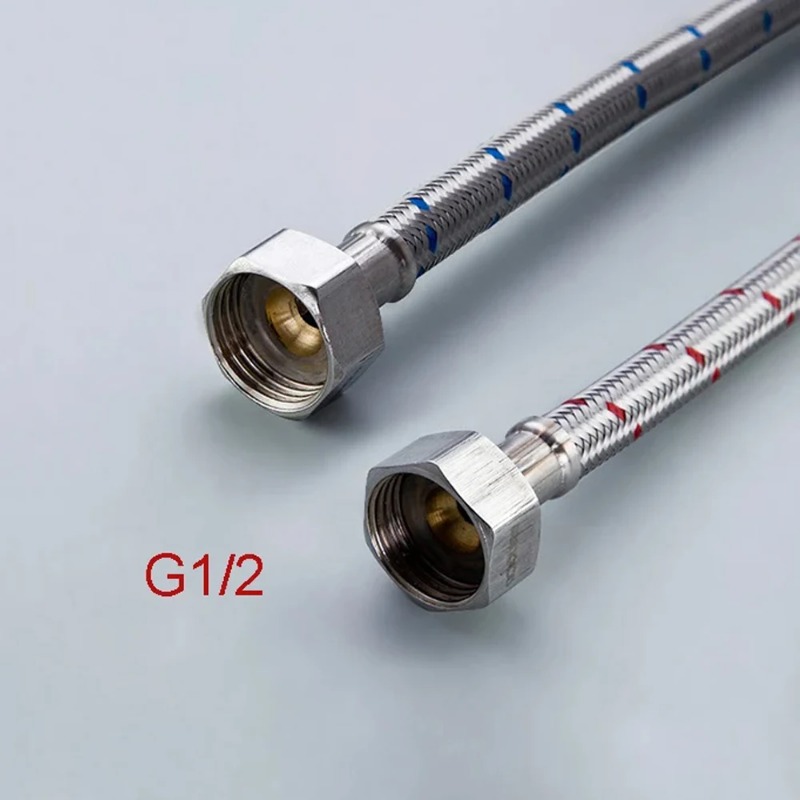 2PCS 60cm Flexible Plumbing Pi - Flexible Hose Braided avaliação e preço