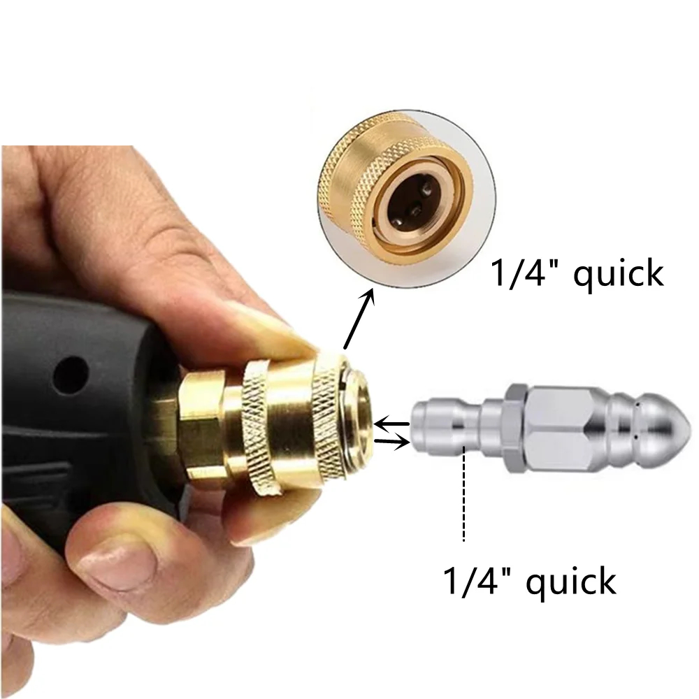 Water Jet High Pressure Spraye - Drain Pipe Clip avaliação e preço