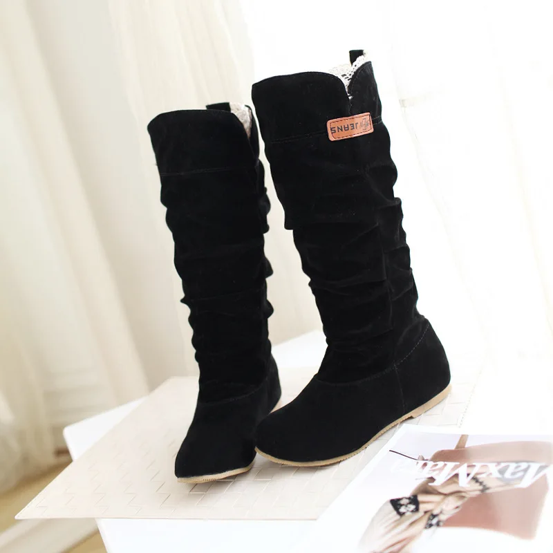 2026 New Mid-tube Snow Boots H - Pipe Bending Spring avaliação e preço