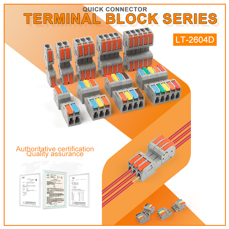5Pcs DF-2604D Mini Docking Qui - Push Fit Connector avaliação e preço