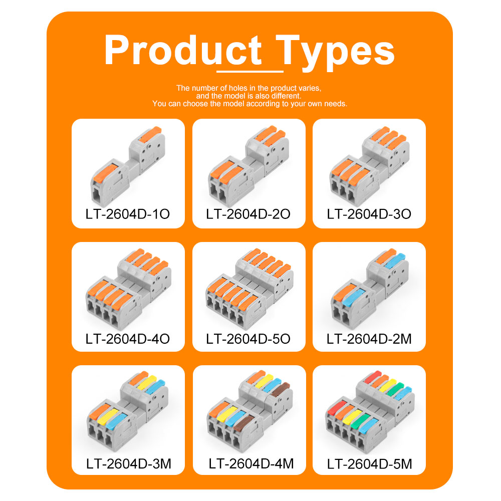5Pcs DF-2604D Mini Docking Qui - Push Fit Connector avaliação e preço
