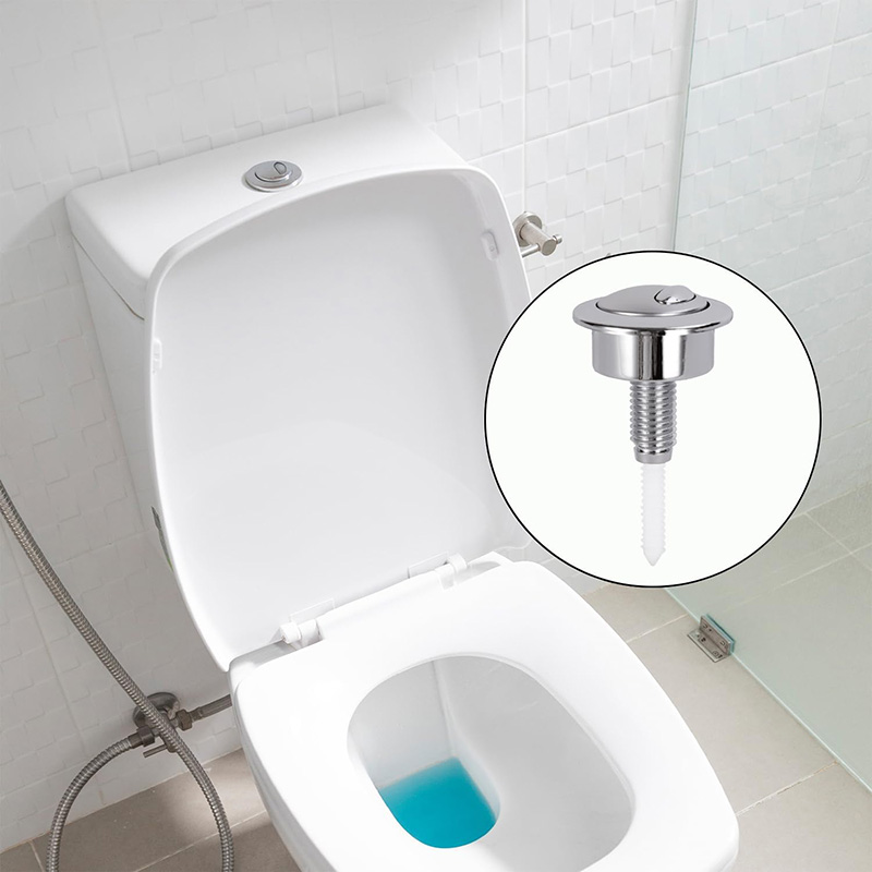 Dual Flush Toilet Button Flush - Toilet Fill Valve avaliação e preço