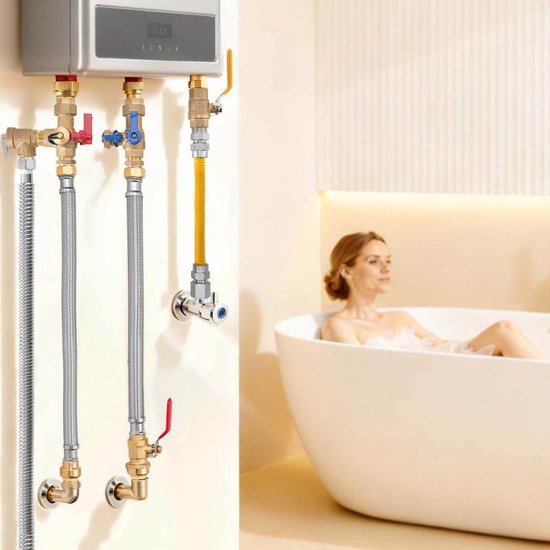Water Heater Kit, Push-Fit Val - Push Fit Connector avaliação e preço