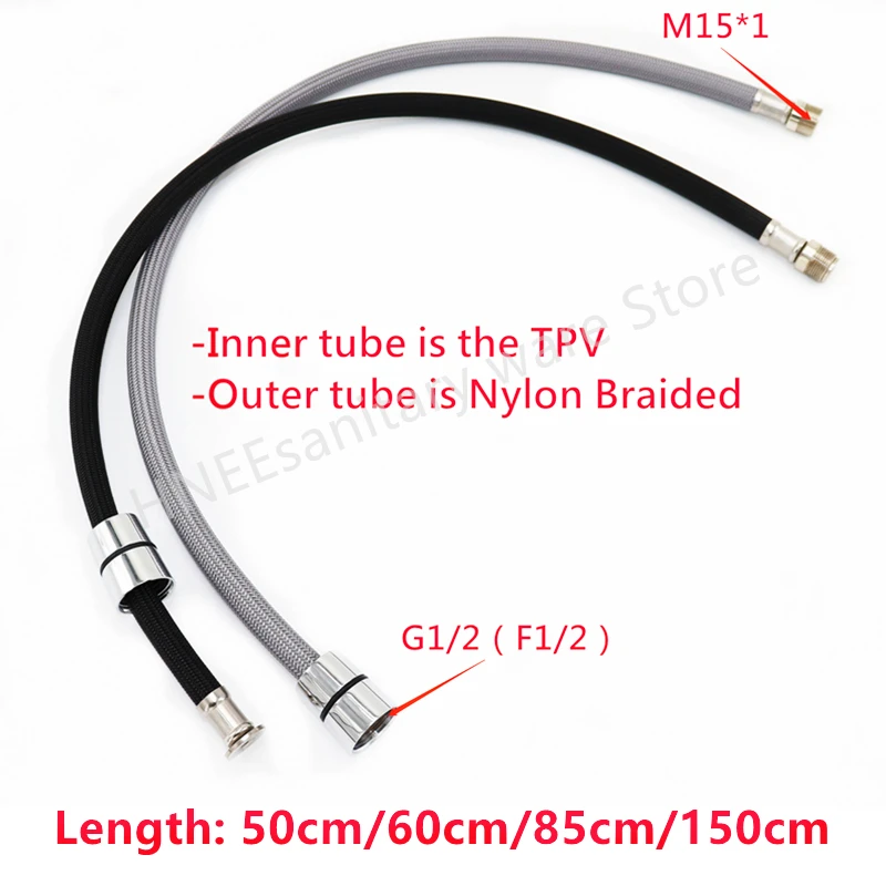 50cm/60cm/85cm/150cm F1/2 M15* - Flexible Hose Braided avaliação e preço