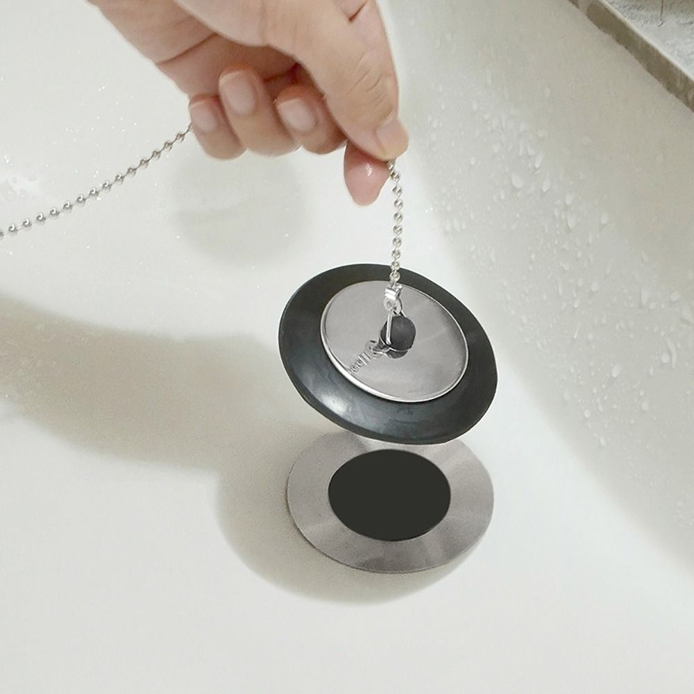 1Pcs Durable Rubber Tub Stoppe - Drain Pipe Clip avaliação e preço