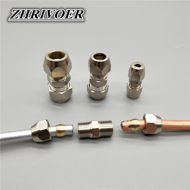 Compression Ferrule Tube Fitti - Compression Fitting Brass avaliação e preço