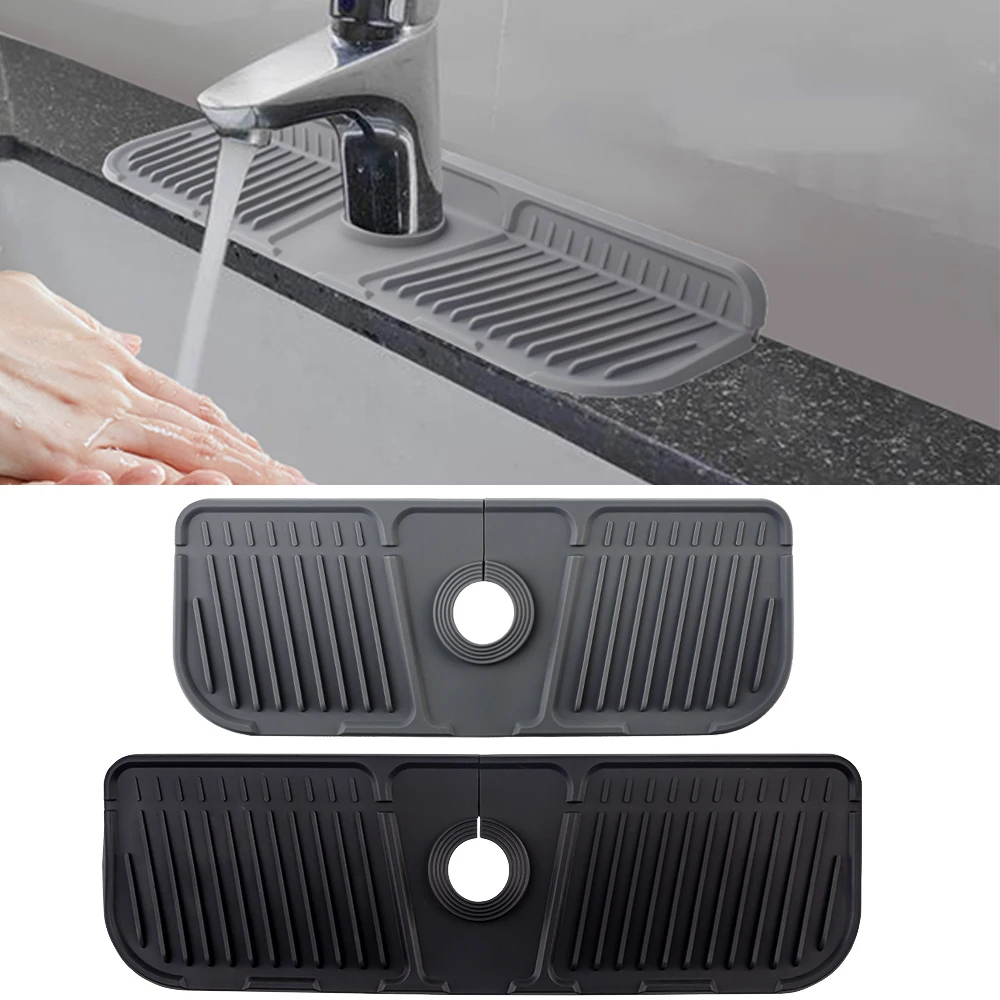 Kitchen Silicone Faucet Mat Fa - Silicone Tap Washer avaliação e preço