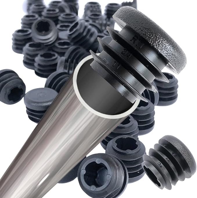 8 PCS Black Round Plastic Blan - Plastic Pipe Clip avaliação e preço
