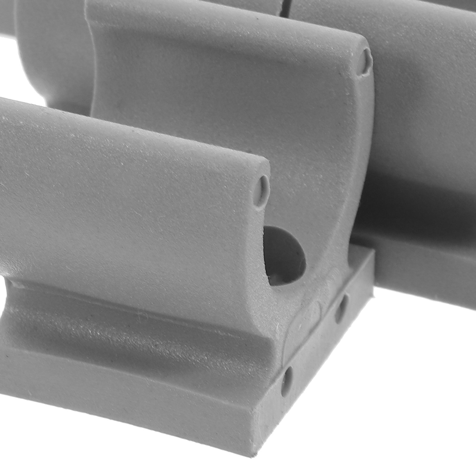 24Pcs Wheelchair Commode Chair - Plastic Pipe Clip avaliação e preço