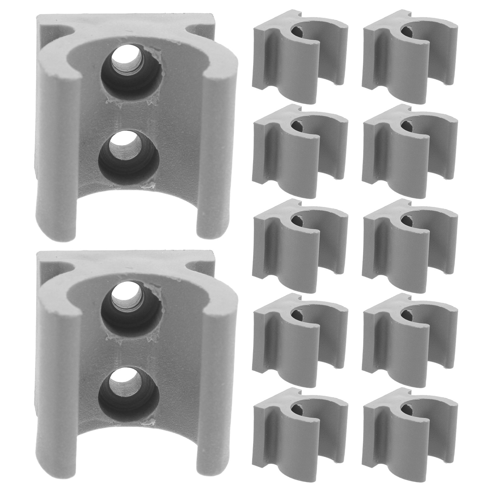 24Pcs Wheelchair Commode Chair - Plastic Pipe Clip avaliação e preço