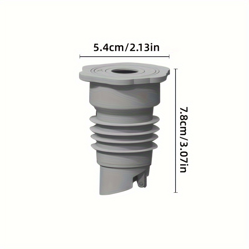 1PC Silicone Floor Drain Seal  - Drain Pipe Clip avaliação e preço