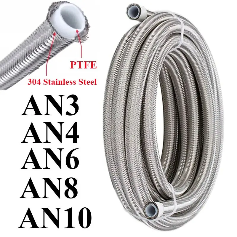 1M/2M/3M/5M AN3 AN4 AN6 AN8 AN - Ptfe Tape Thread avaliação e preço