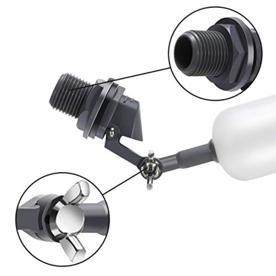 Float Ball Valve, 1/2 Inch Mal - Float Ball Valve avaliação e preço