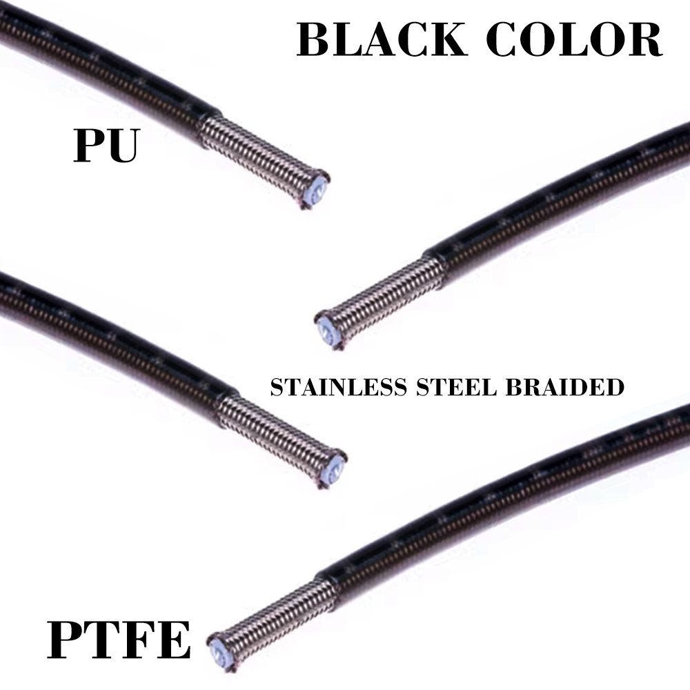 AN3 Motorcycle PTFE Brake Line - Flexible Hose Braided avaliação e preço