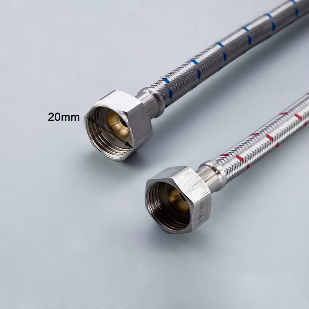 G1/2 G3/8 G9/16 50cm 1 pair St - Flexible Hose Braided avaliação e preço
