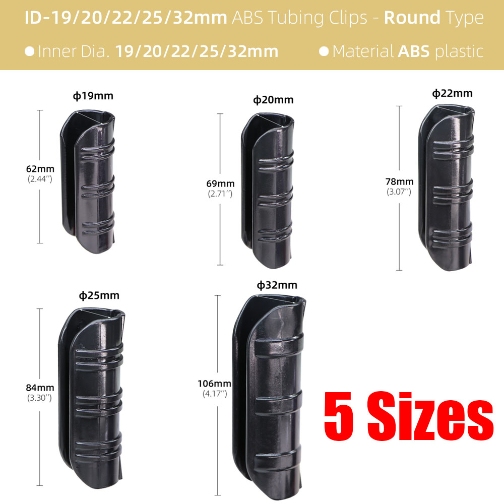 20-50PCS 19/20/22/25/28MM Gard - Plastic Pipe Clip avaliação e preço