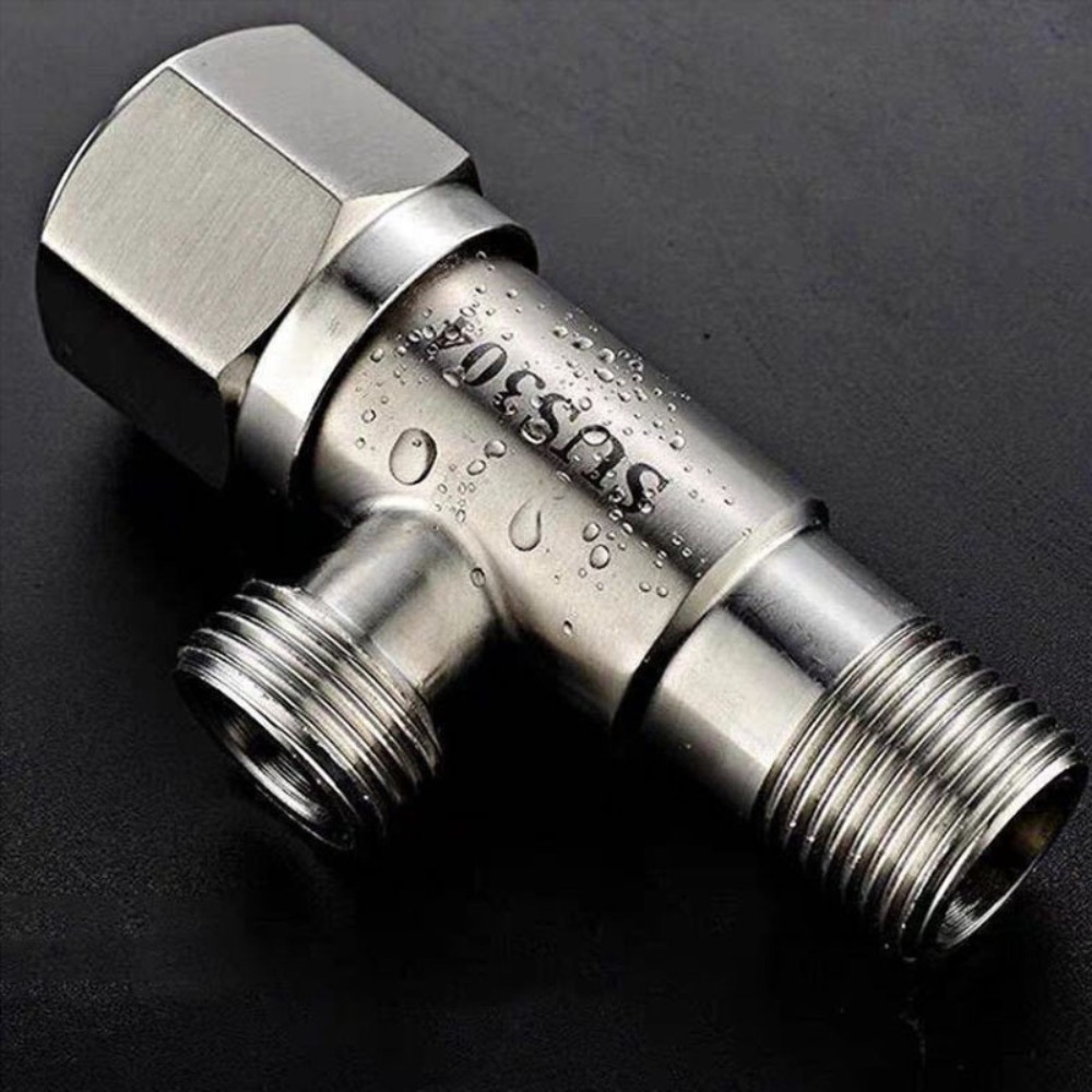 Stainless Steel Hot Cold Inlet - Toilet Fill Valve avaliação e preço