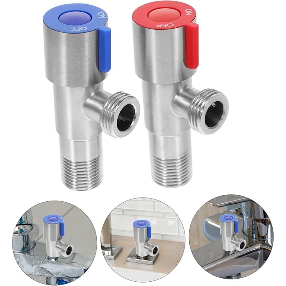 Stainless Steel Hot Cold Inlet - Toilet Fill Valve avaliação e preço