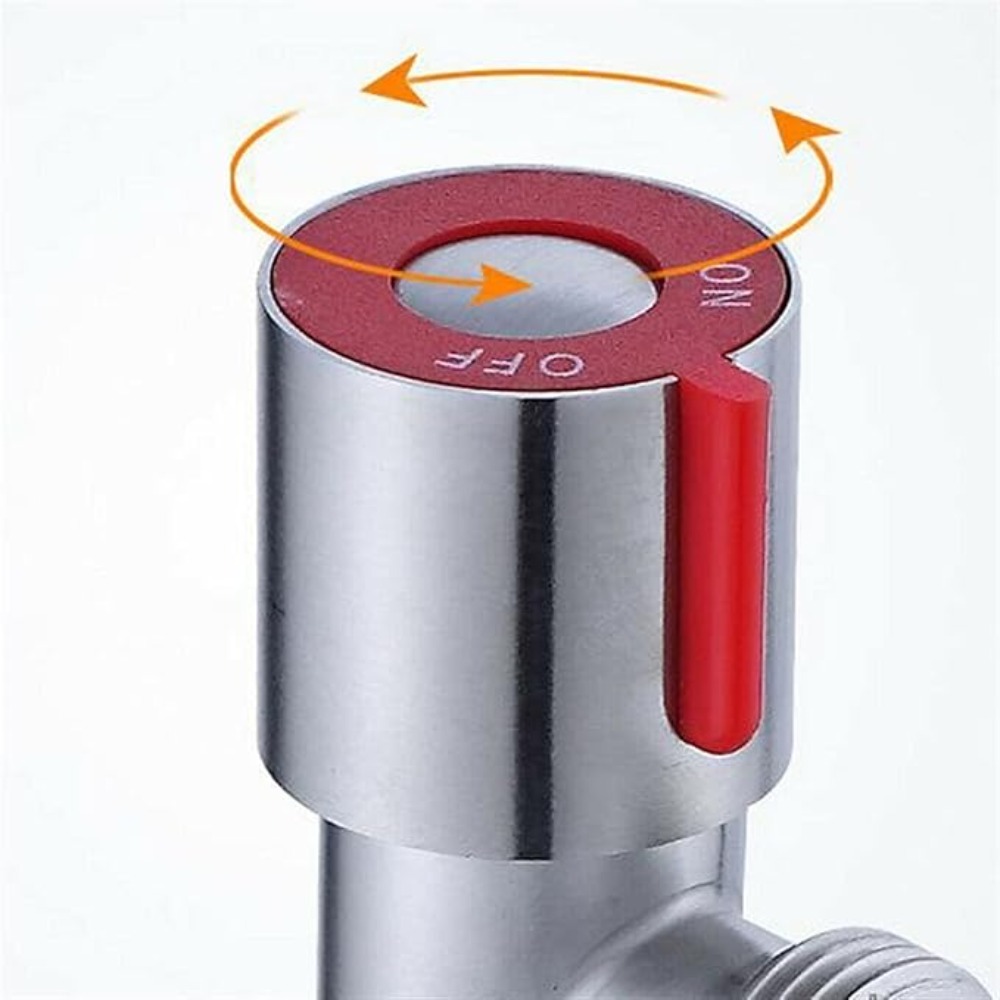 Stainless Steel Hot Cold Inlet - Toilet Fill Valve avaliação e preço