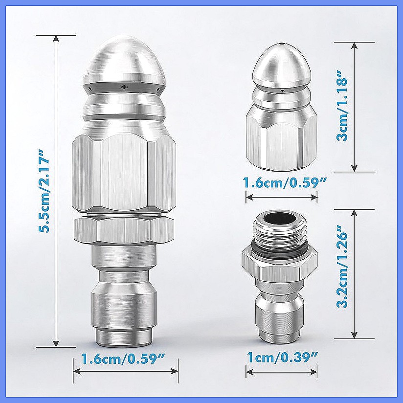 1Pc Water Jet High Pressure Sp - Drain Pipe Clip avaliação e preço