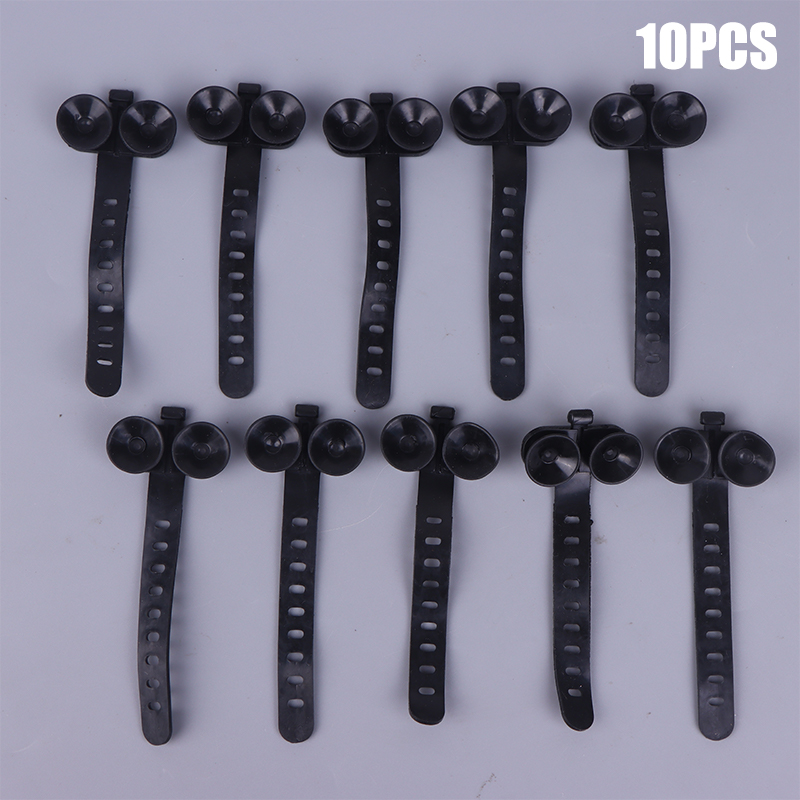 10Pcs/set Fish Tank Tie Suctio - Plastic Pipe Clip avaliação e preço