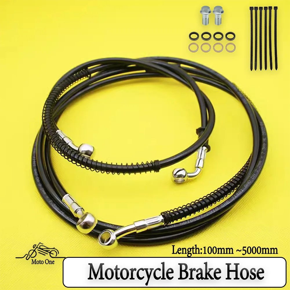 10cm~500cm Motorcycle Brake Cl - Flexible Hose Braided avaliação e preço
