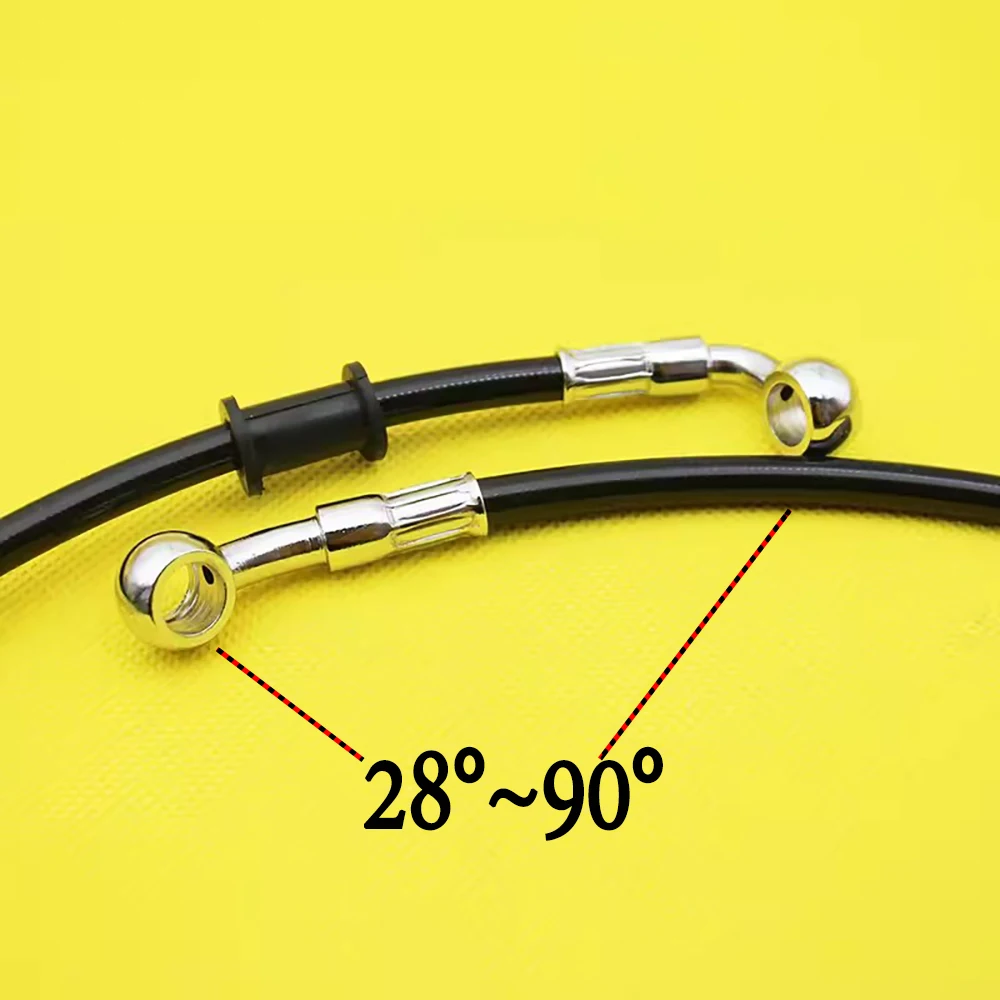 10cm~500cm Motorcycle Brake Cl - Flexible Hose Braided avaliação e preço