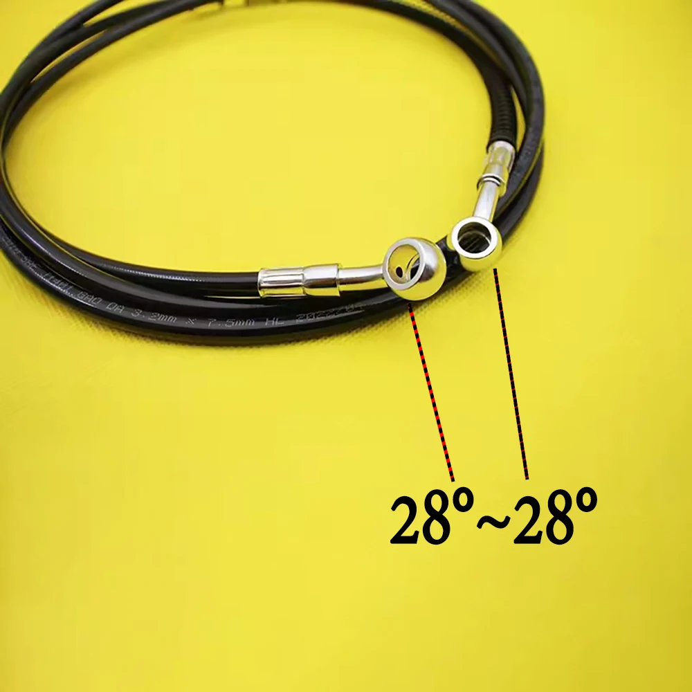 10cm~500cm Motorcycle Brake Cl - Flexible Hose Braided avaliação e preço