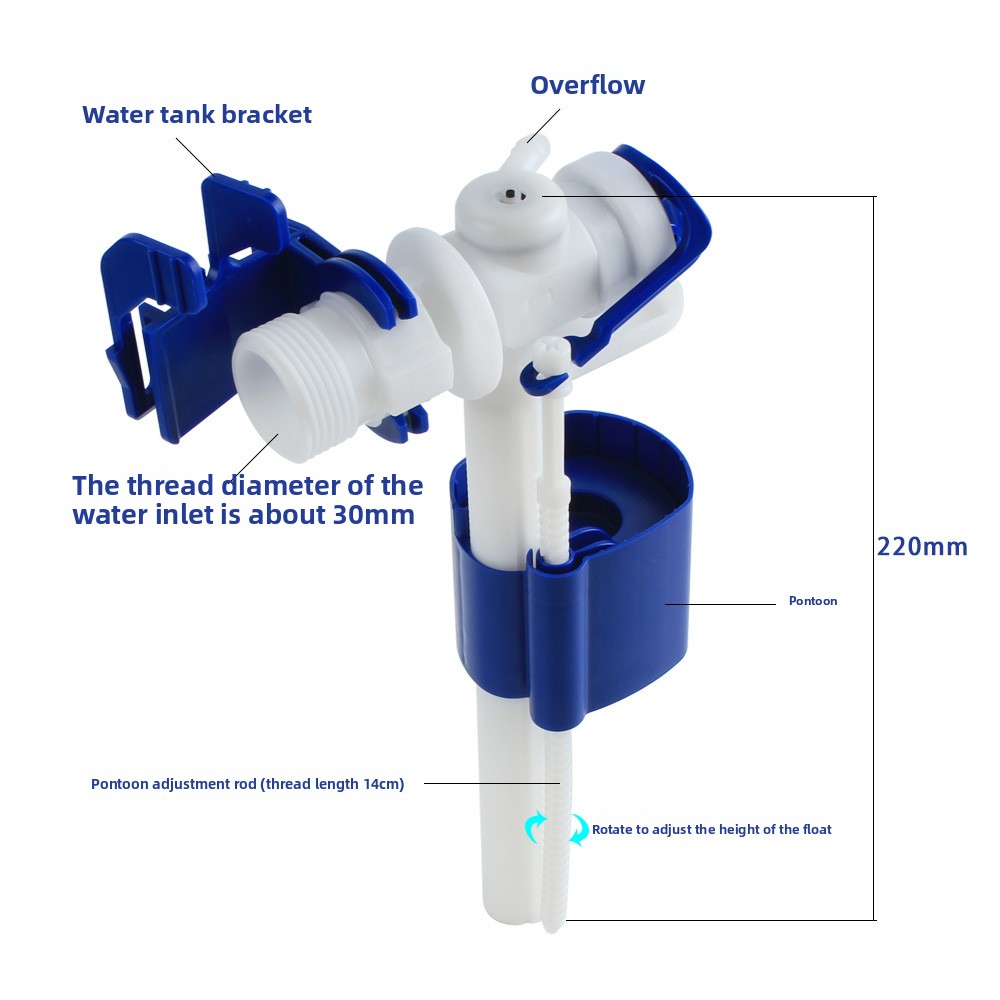 Toilet Fill Valve Flushing Val - Toilet Fill Valve avaliação e preço