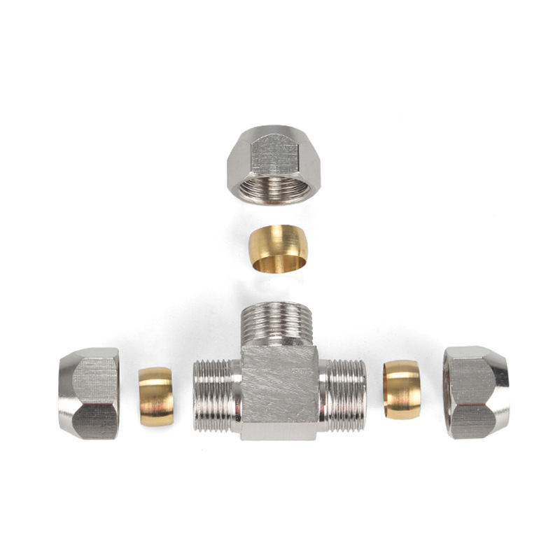 1PCS Pneumatic Fittings Brass  - Compression Fitting Brass avaliação e preço