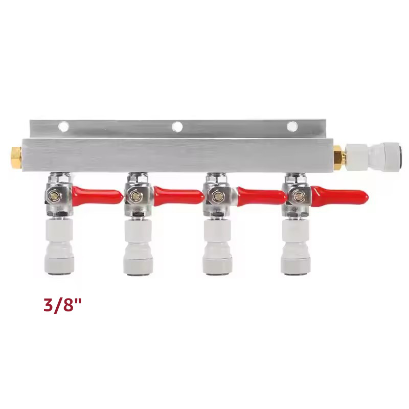 IMAICTUU 4 Way Gas Manifold Co - Push Fit Connector avaliação e preço