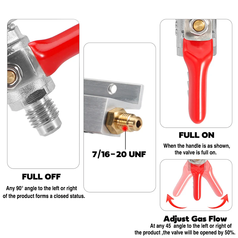 IMAICTUU 4 Way Gas Manifold Co - Push Fit Connector avaliação e preço