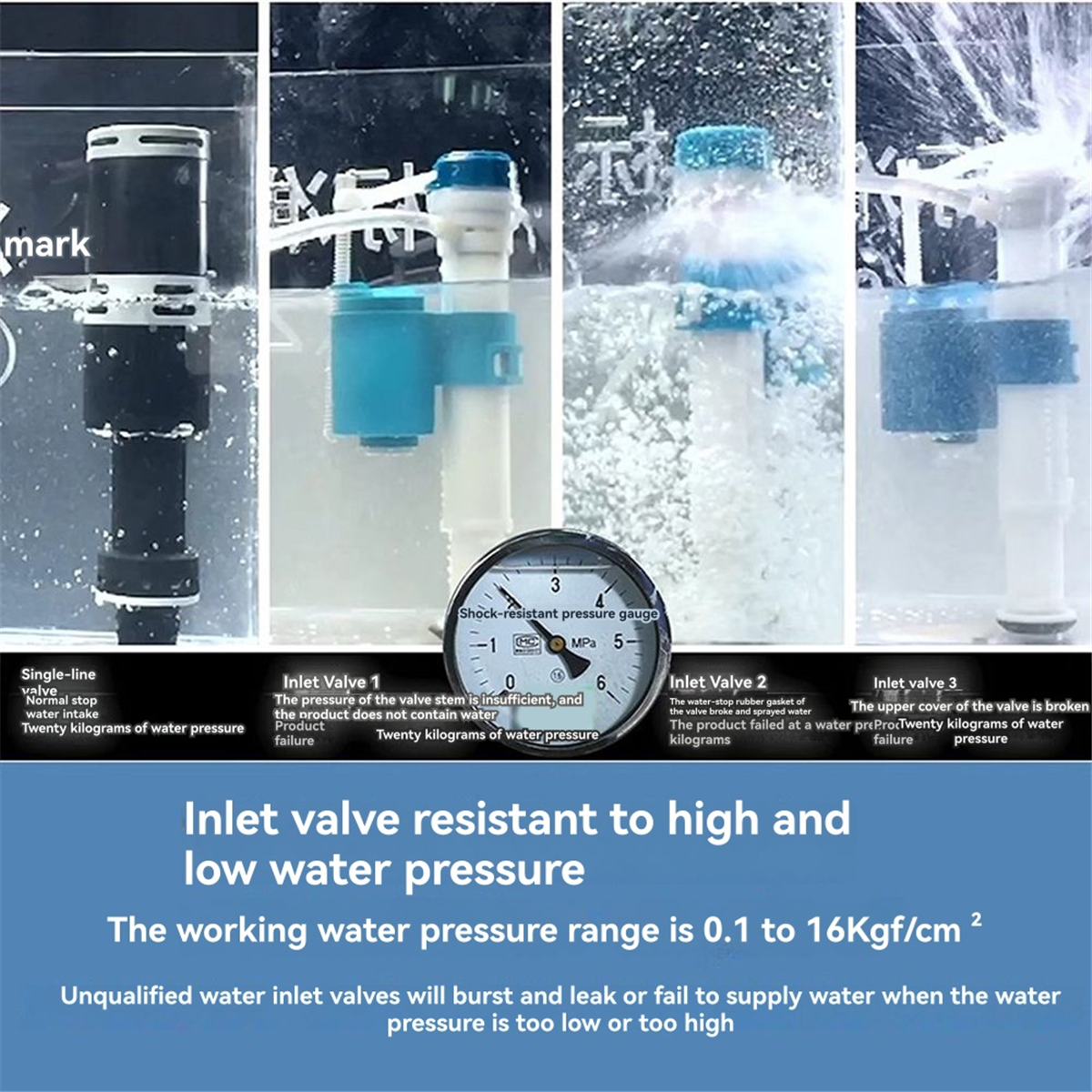 A002 High Performance Universa - Toilet Fill Valve avaliação e preço