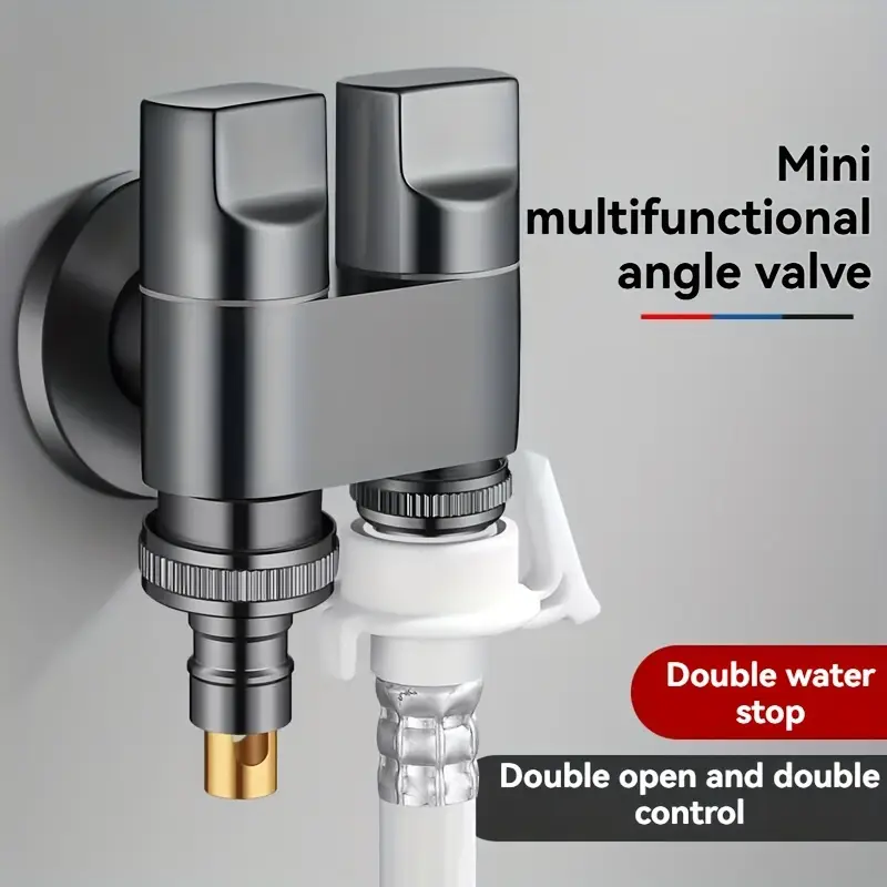 Stainless steel double outlet  - Toilet Fill Valve avaliação e preço