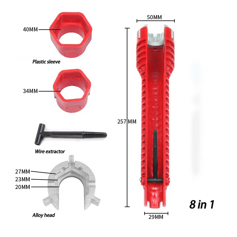 8 In 1 Multifunctional Sink Wr - Pipe Freeze Spray avaliação e preço