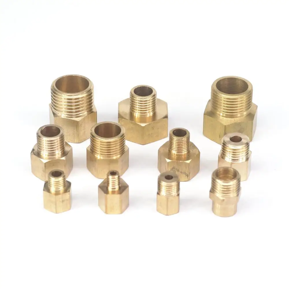 2pcs M14x1 M14x1.5 M16x1.5 Fem - Compression Fitting Brass avaliação e preço
