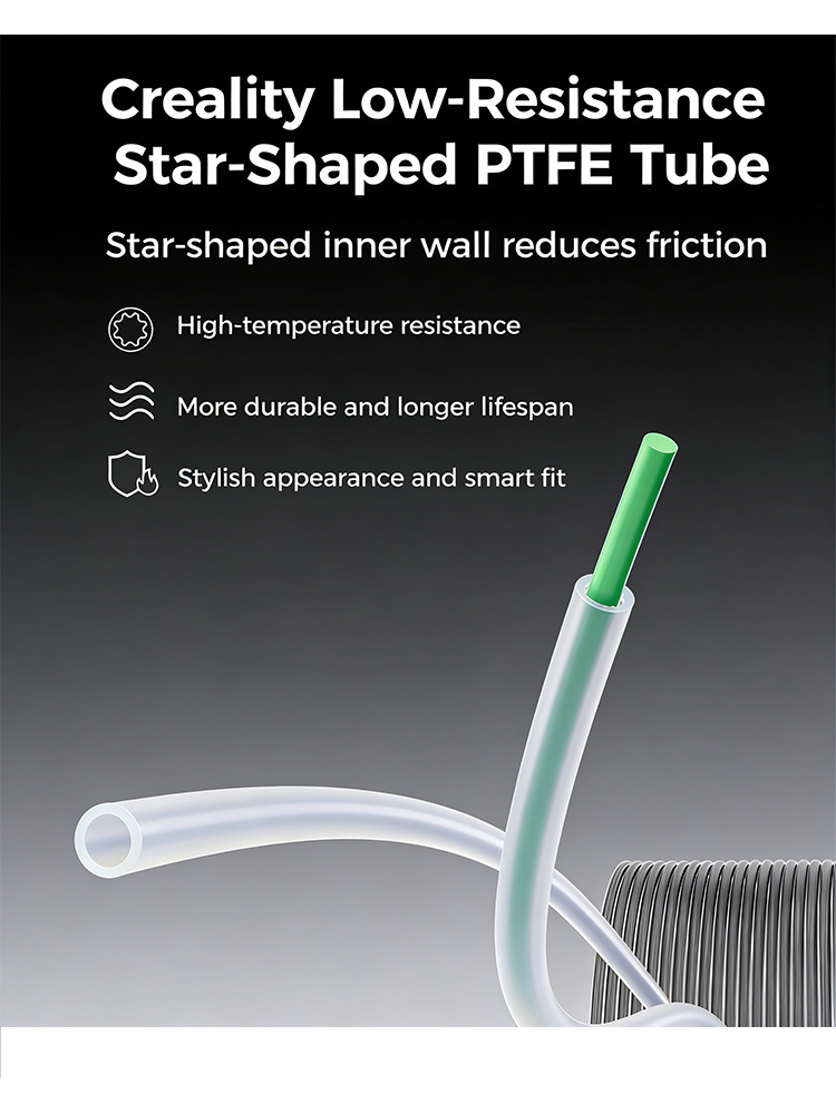Creality Low-Resistance Star S - Ptfe Tape Thread avaliação e preço