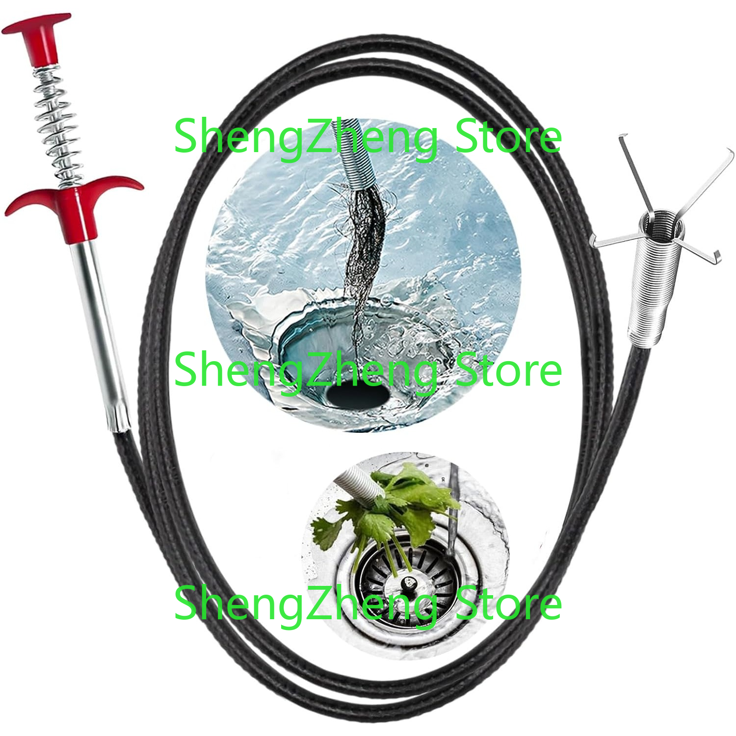 1Pcs Drain Snake Hair Drain Cl - Drain Snake Flexible avaliação e preço