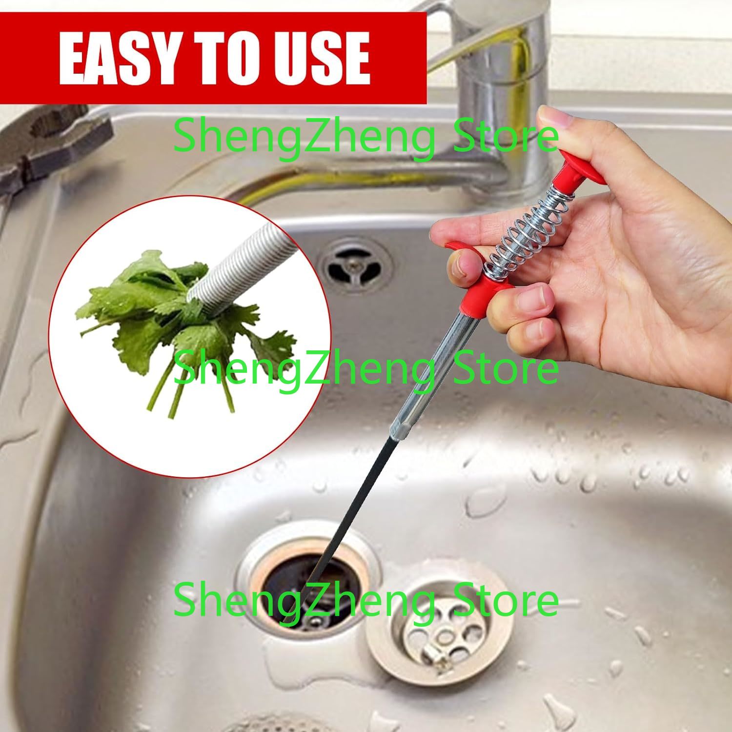 1Pcs Drain Snake Hair Drain Cl - Drain Snake Flexible avaliação e preço
