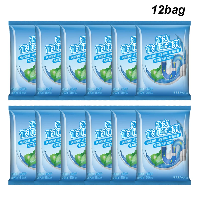 12bags Household drain cleaner - Pipe Freeze Spray avaliação e preço