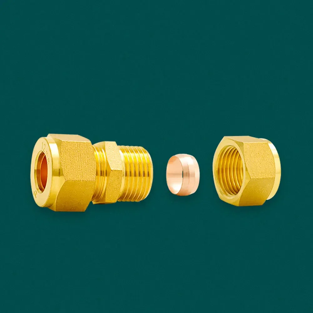 Brass 6/8/10/12/14/15/16/18/22 - Compression Fitting Brass avaliação e preço
