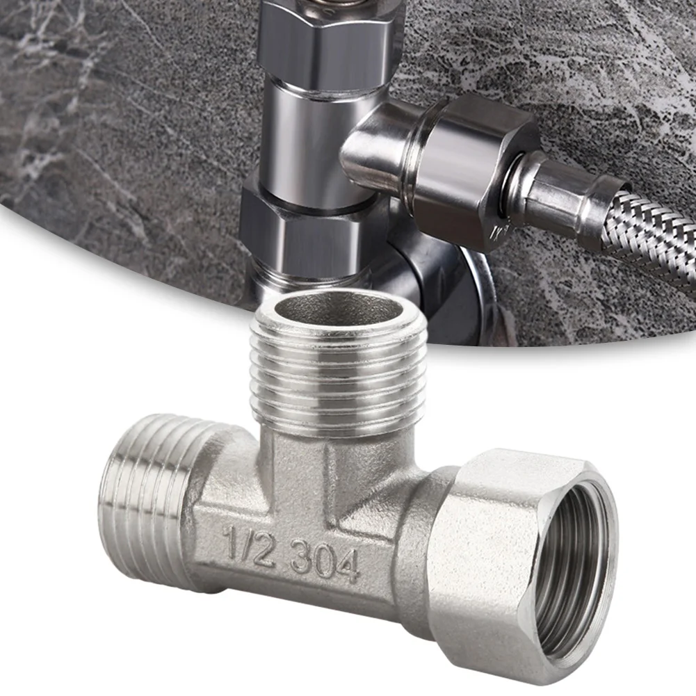 Stainless Steel T Adapter G1/  - Shower Valve Cartridge avaliação e preço