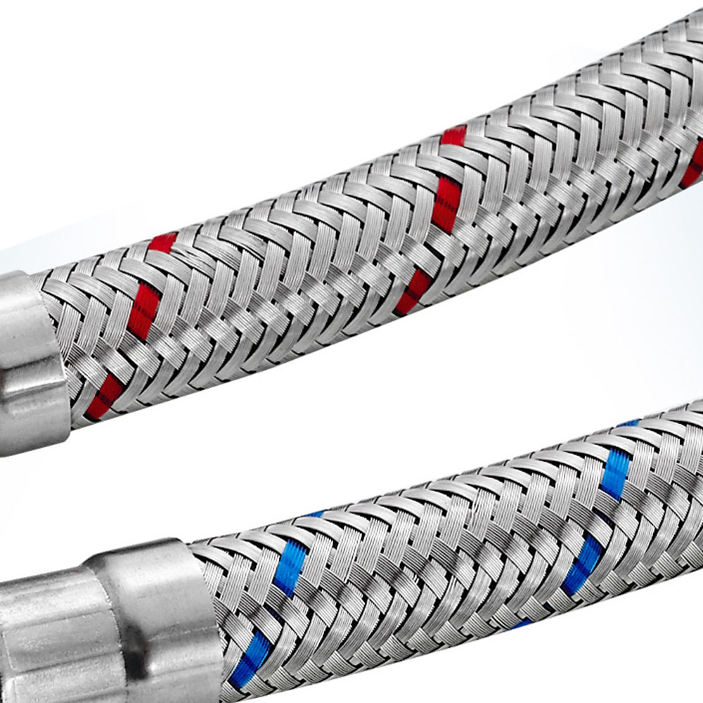 G1/2 G3/8 G9/16 50cm 1 pair St - Flexible Hose Braided avaliação e preço