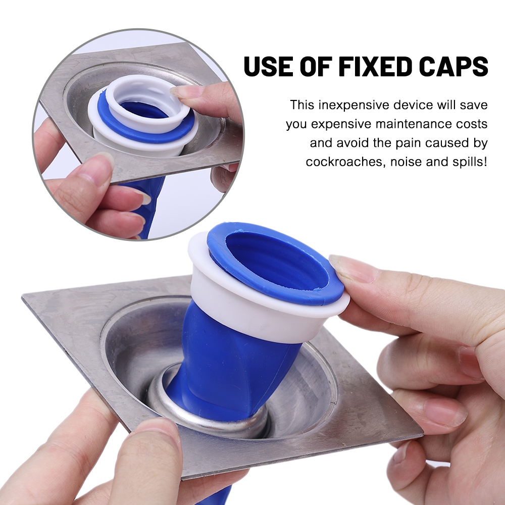 Floor Drain Anti Odor Smell Si - Drain Pipe Clip avaliação e preço