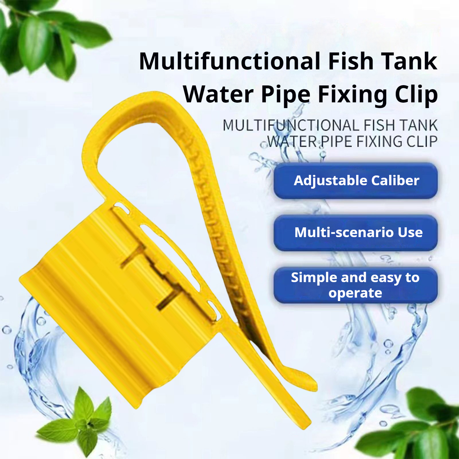 Aquarium Tube Holder Clip Fish - Plastic Pipe Clip avaliação e preço